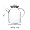 Household 1.8L Glass Water Pitcher