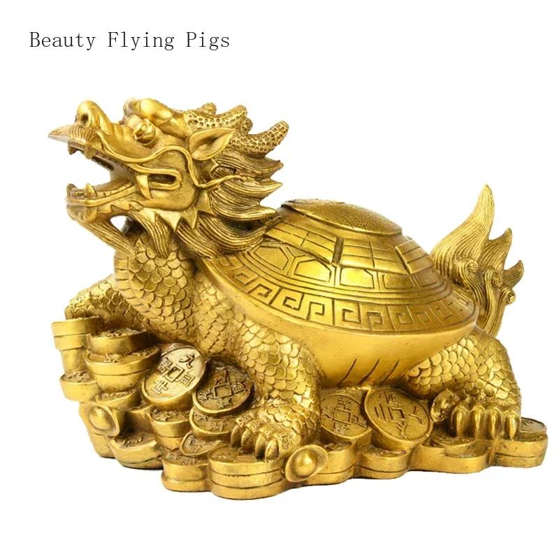 1 PC Brass Zhao Gongming ornaments living room Household Sacrifice office shop Desktop decoration Housewarming gift feng shui