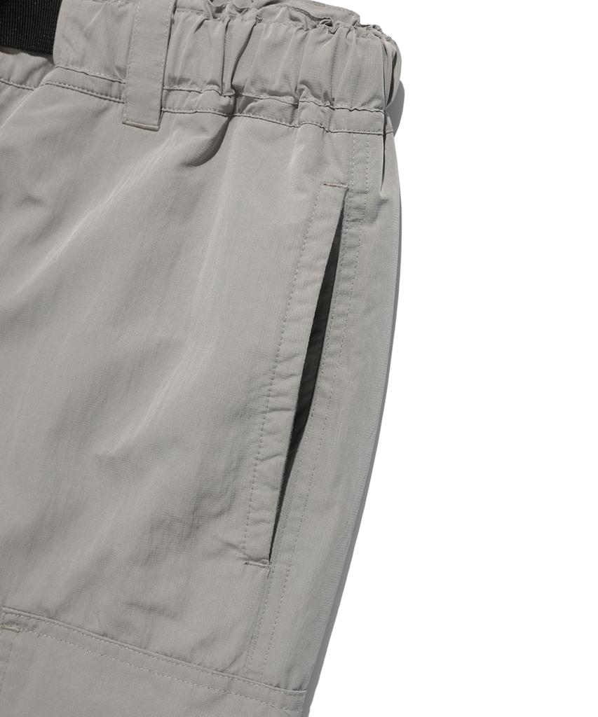 PHYSICAL DEPARTMENT Buckle Belt Cargo Pants Light Grey