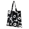 Marimekko Tote Bag Unikko Ladies Brown Petrol Pink