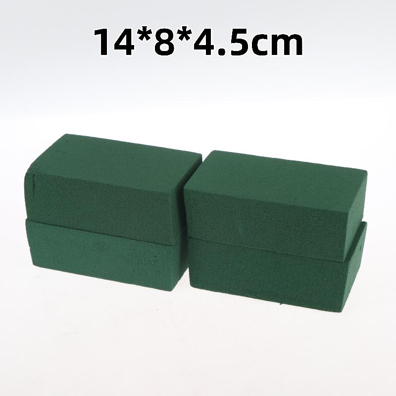 4Pcs Wet Floral Foam Blocks Perfect for DIY Gift Bouquet Fresh Artificial Flowers Home Holiday Floral Decor