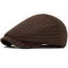 HT5053 Berets Spring Autumn Cap for Men Women Retro Artist Painter Striped Beret Hat Male Female Ivy Flat Cap Hot Sale Beret Cap