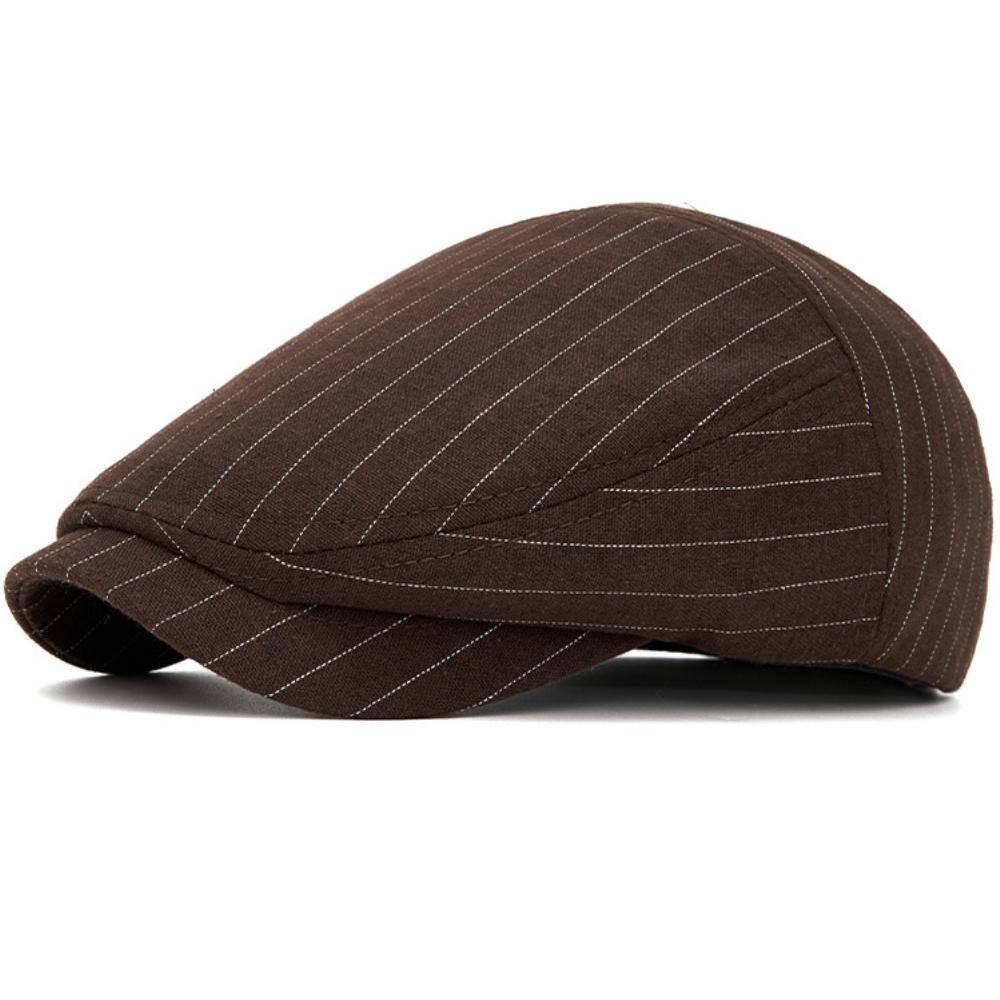 HT5053 Berets Spring Autumn Cap for Men Women Retro Artist Painter Striped Beret Hat Male Female Ivy Flat Cap Hot Sale Beret Cap