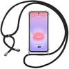 Case for Samsung Galaxy A37 5G, Transparent Reinforced Anti-Scratch Protection with Black Lanyard