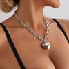 Accessories, Gothic Diablo Vintage Love Collarbone Chain Personality Hip Hop Thorns Necklace