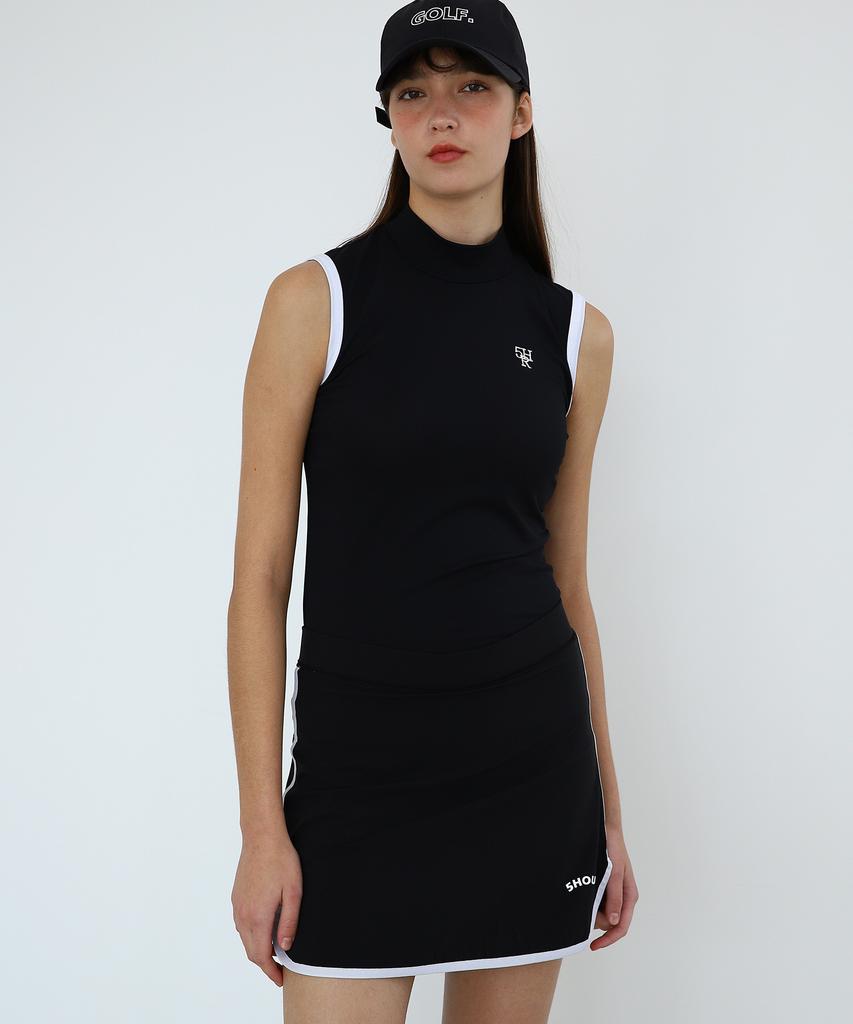 5HOURS Flex Two Tone 4-Way Skort_Black