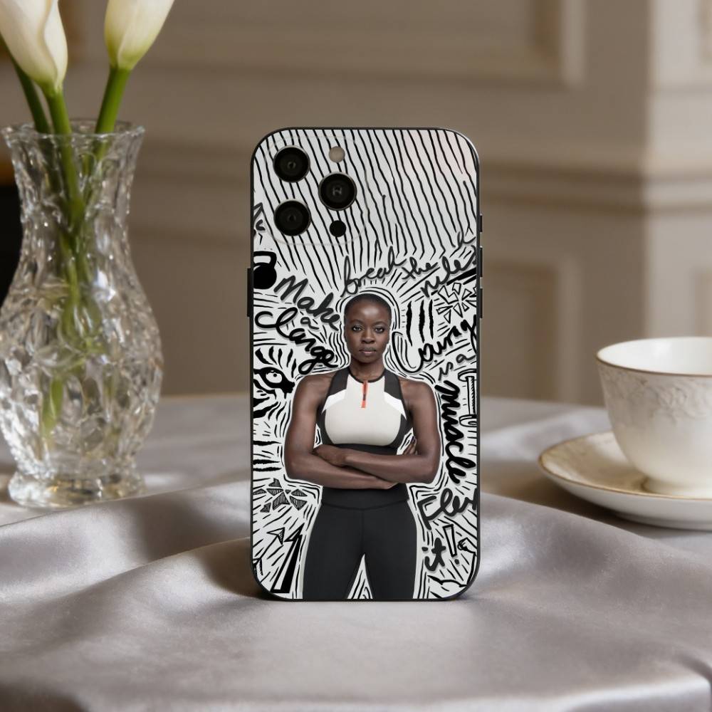 Brilliant D-Danai G-Gurira Actress Phone Case Silicone Soft For IPhone 17pro 16 15 14 13 12 11 X XR Plus Pro Max Plus