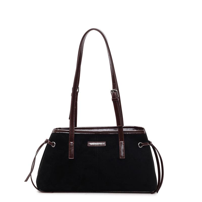 Женская ретро-шикарная осенняя сумка через плечо 2025 года — элегантная сумка для ежедневных поездок на работу.