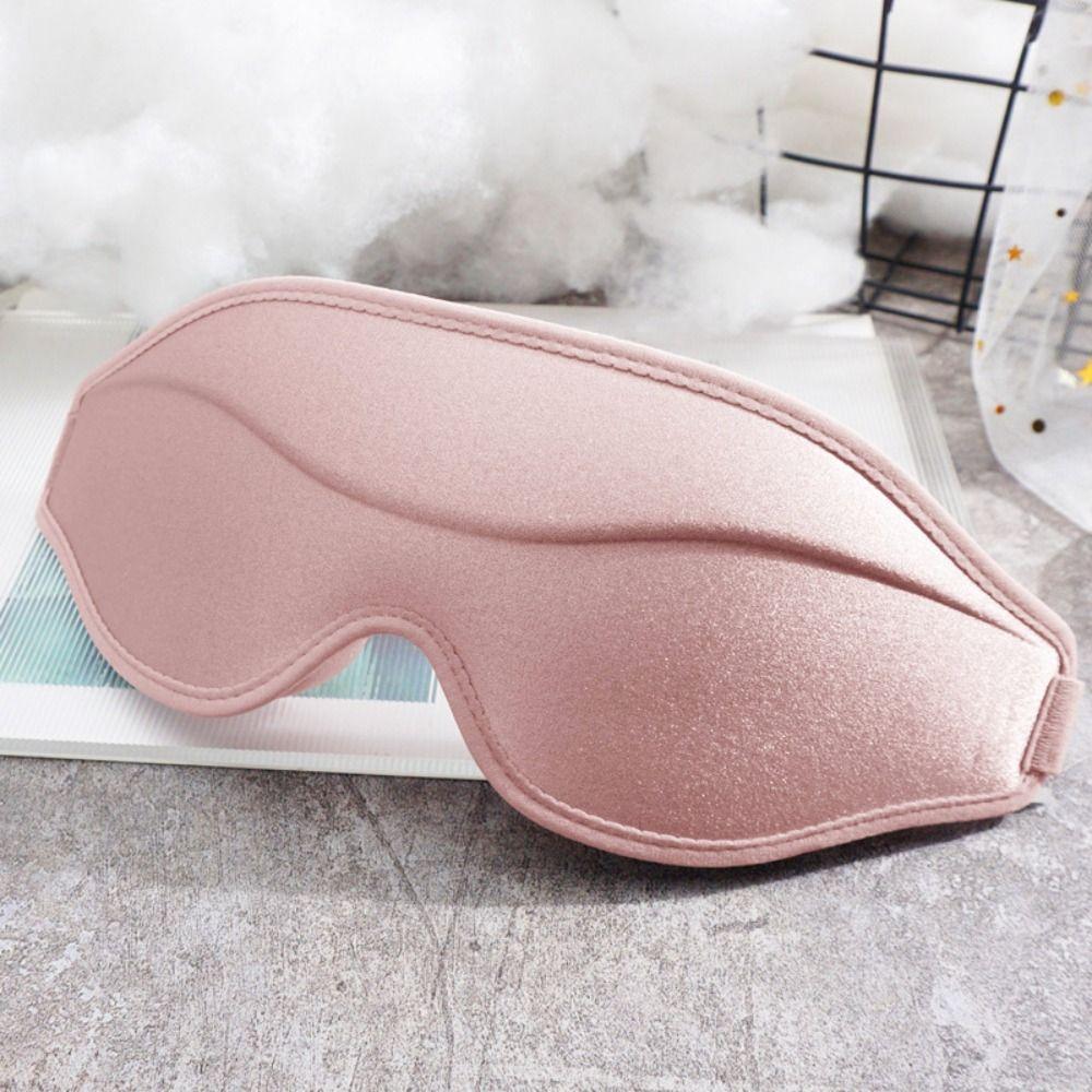 Soft Blackout Eye Shade Zero Eye Pressure Sleeping Blindfold Travel Nap Eyepatch  Side Sleepers