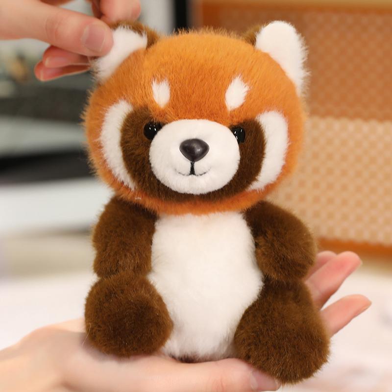 Cute Sitting Animals Red Panda Capybara Bunny Elephant Cat Soft Plush Dolls Stuffed Capybara Pig Plushie Holiday Toys Gifts