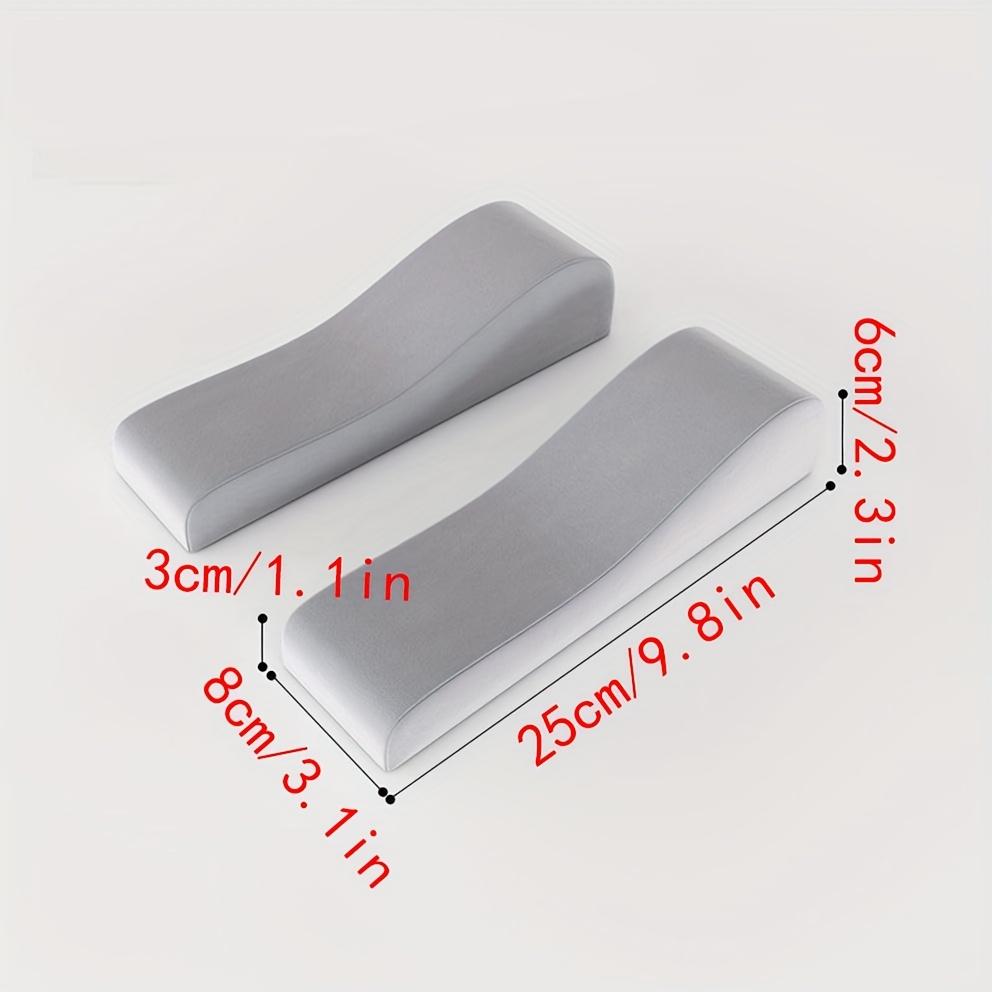 2 ks Měkká sada polštářků na područky kancelářské židle, Podložky pod područky pro židle, které lze přivázat k židlím, Pohodlné polštářky na područky kancelářské židle