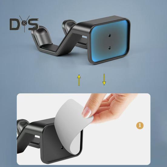 Game Controller Wall Mount Bracket with Anti-Slip Pads 2KG Load-capacity Simple Installation Game Controller Display Rack for Switch