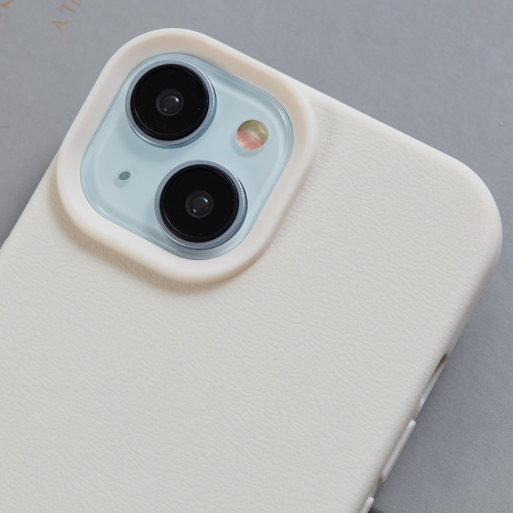 Etui na iPhone 15 Tekstura liczi TPU Odporne na wstrząsy Pokrowiec na telefon