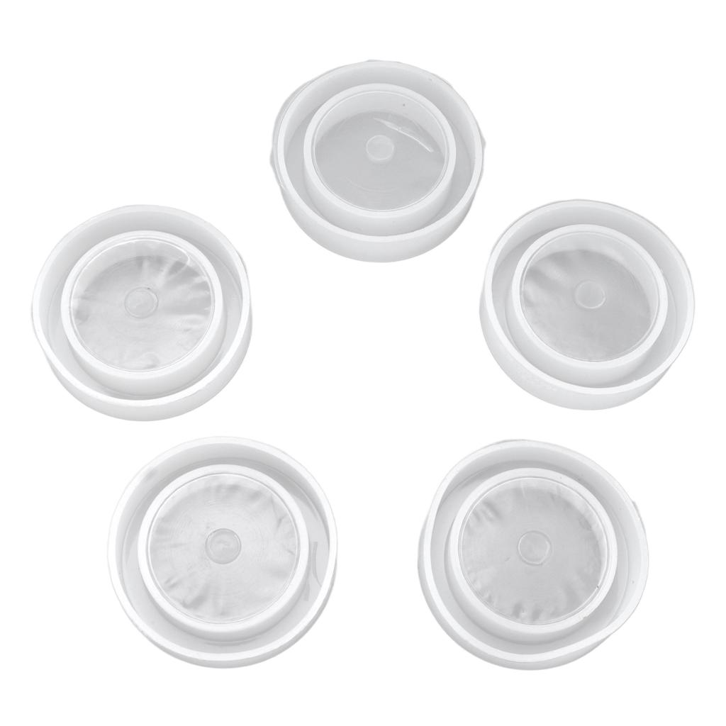 5Pcs Silicone Bracelet Mold Silica Gel Material Easy Demoulding DIY Toroidal Mould