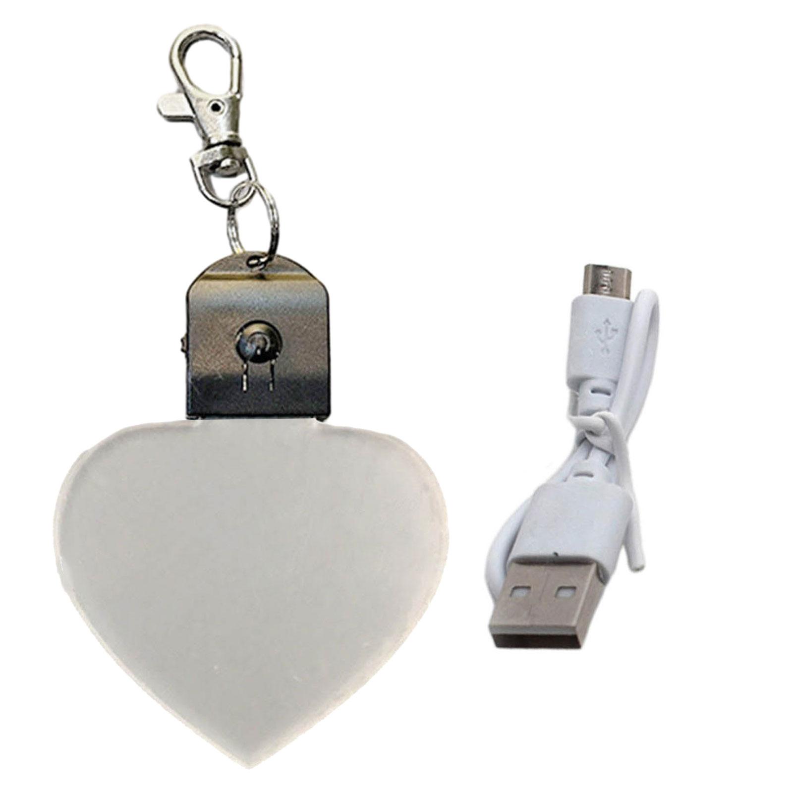 

Светодиодный брелок, новинка, ночник, брелок, кольца, рождественский фестиваль, светящийся брелок для экстренных случаев на открытом воздухе, ежедневно USB Charging