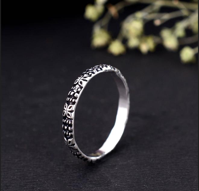 Sterling Silver Arthritis Splint Ring – Adjustable Finger Ring for Joint Pain Relief and Comfort
