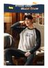 Men's Long Sleeve Pajamas Set - Spring/Autumn Style, Plus Size, Suitable for Teens and University Students, Indoor/Outdoor Wear