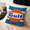 G-Gulfs Racing Car Logo Personalized Pillow Cover Kids Bedroom Wild Party Decor Pillowcase Kid Birthday Shower Gift