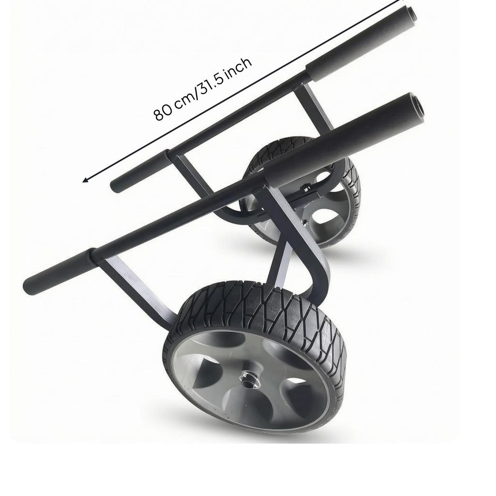 Kayak Cart Wheeled Trolley Padded Canoes for Kayakers, Paddlers,