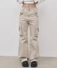 Seul Side Pocket Semi-Bootcut Pants_Beige
