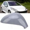 Rearview Mirror Cover Cap Protective Car Door Mirror Cap Fit for 207 Hatchback 2006-2013