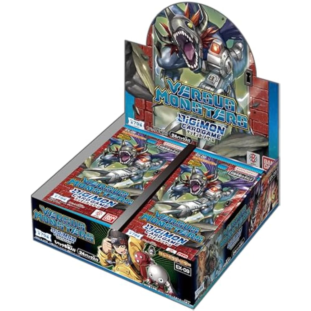 Bandai (BANDAI) Digimon Card Game Extra Booster VERSUS MONSTERS [EX-09] (BOX) 24 Pack