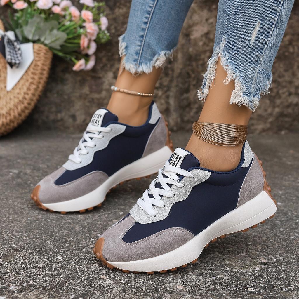 Fashion Sneakers Women Causal Walking Shoes Woman Summer Fashion Mesh Breathable Lace Up Sports Platform Shoes for Women Designer Shoes