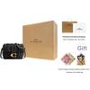 Coach Tabby 20 Metallic Logo Leather Crossbody Bag Small Women Bags Black CW629-B4BK