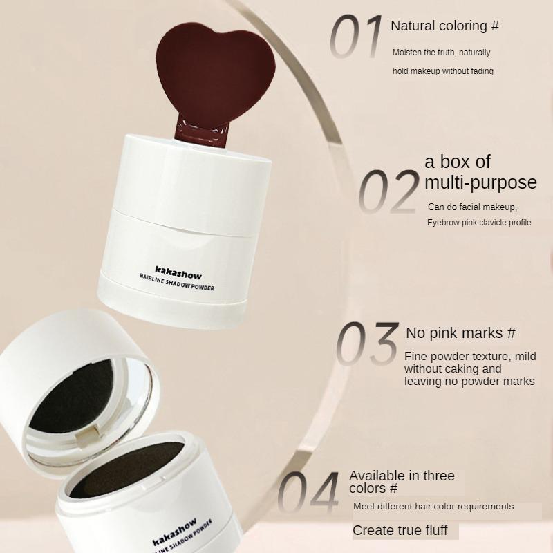 Hairline Shadow Powder Fill Hair Seam Magic Fix High Forehead Waterproof Sweatproof Grooming Shadow