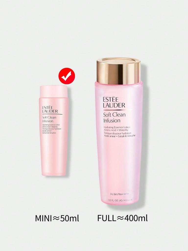 Estee Lauder Soft Clean Infusion Hydrating Essence Lotion with Amino Acid + Waterlily- 50ml