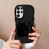 Think Cat Soft Phone Cover Case for Samsung Galaxy A26 S20 FE A25 S23 Plus S25 S21 S22 Ultra S24 A35 A36 A54 A55 A24 A34