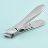 Large Slanted Nail Clipper Stainless Steel Large Opening Cuticle Nipper Bevel Fingernail Trimmer for Thick Hard Nails