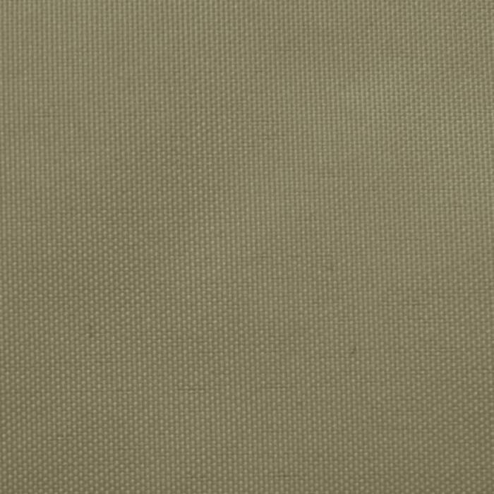 VidaXL Voile de parasol Tissu Oxford triangulaire 3x3x3 m Beige