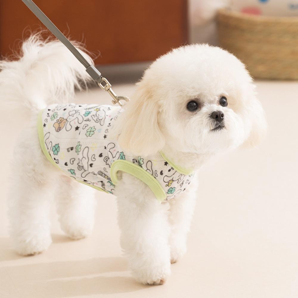 Mesh vest summer thin small dog bichon teddy pet dog dog clothes