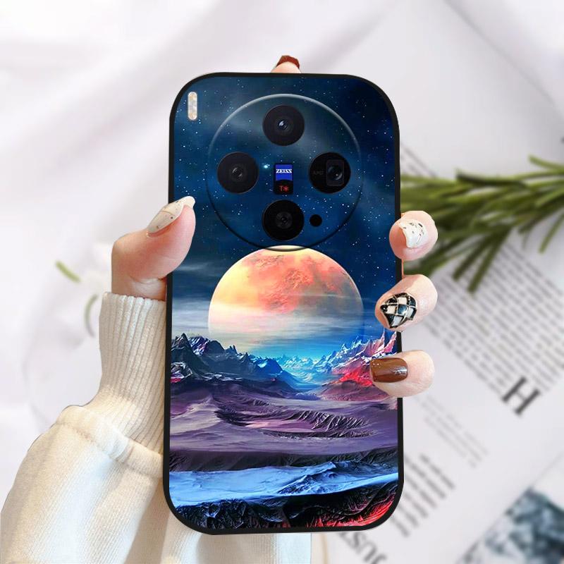 Case For VIVO X300 X 300 5G Shockproof Silicone Soft TPU Case For VivoX300 Back Cover Coque Stylish Painting Protective Fundas