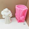 Lovely Designs Sturdy Silicone Mold for Candle and Soap Crafting Portable for Christmas Handmade Gifts and Ornaments