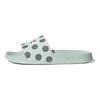 Adidas Adilette Slides 'Dash Green Polka' Women's FU9150