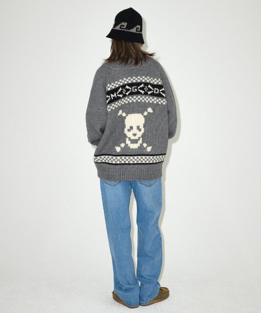 MAHAGRID Swell Handmade Knit Bucket Hat Black(Mg2Efmab35A)