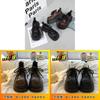 British Style Womens Loafers With Thick Heel Pu Leather Casual Shoes For Daily Wear