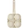 Non-Stick Four-Hole Omelette and Egg Dumpling Pan – Multi-Functional Stone Frying Pan for Breakfast and Steak