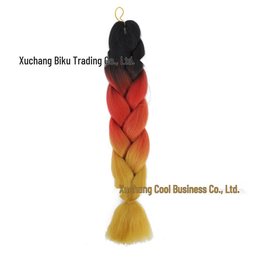 Three, Four, Five-Color Gradient High-Temp Fiber Jumbo Braid Material