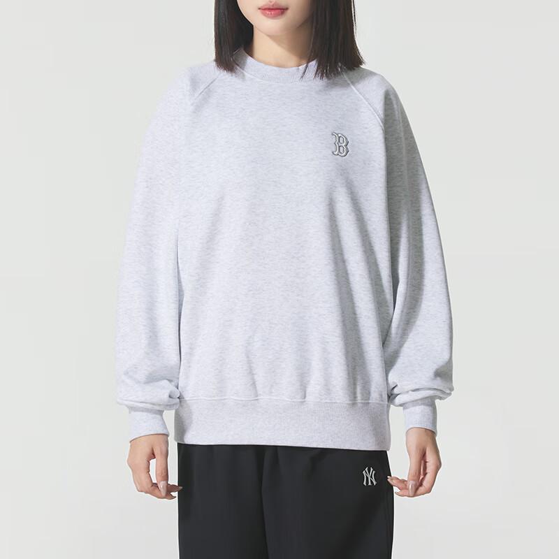 MLB Boston Red Sox Pullover Warm Loose Fleece Crewneck Sweatshirt Unisex sweatshirt 3AMTB0356-43MGL