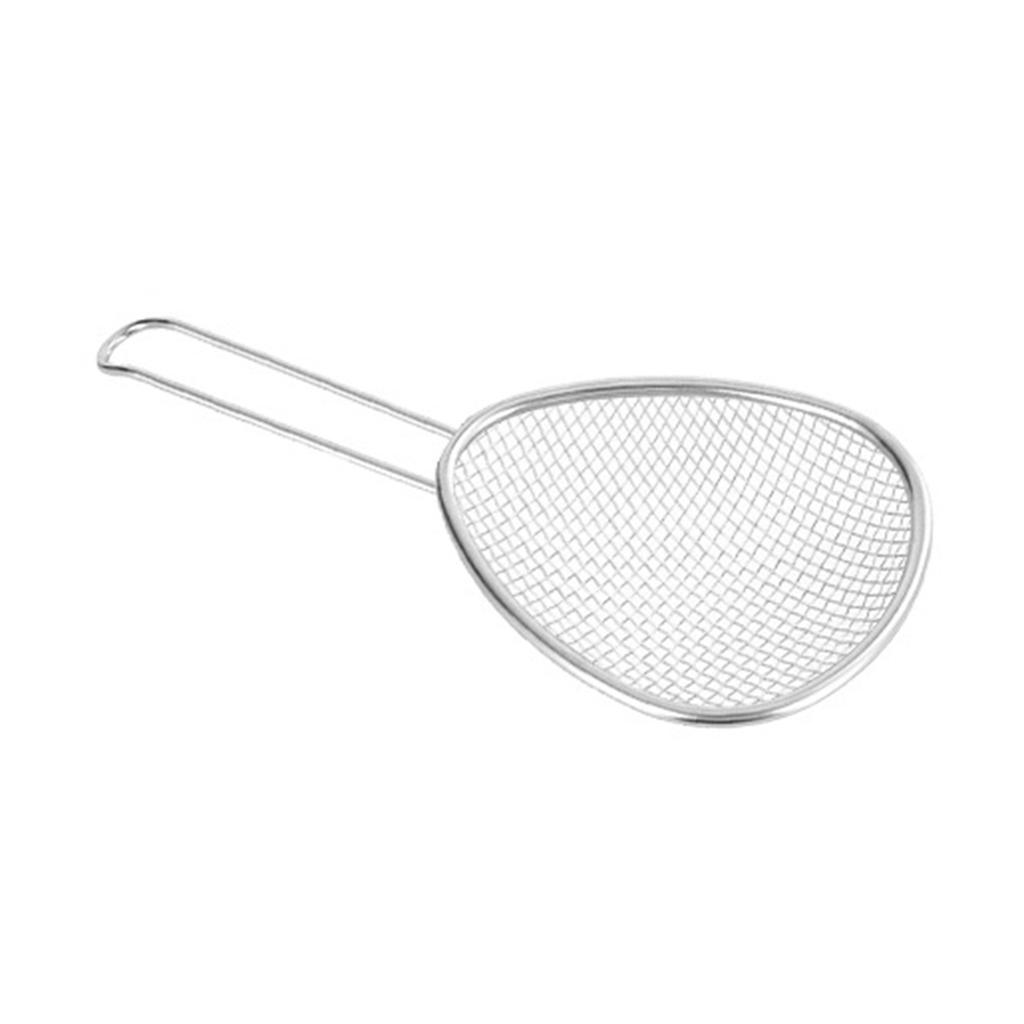304 Stainless Steel Strainer Spoon For Hot Pot Noodles Cooking Filter Basket With Anti Slip Handle