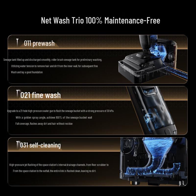 Tineco StationPod Cordless Wet/Dry Vacuum with Auto Water Station