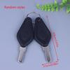 Pair of Disc Detainer Lock Key Blank; DMS Motorbike Storage Trunk Embryo Locksmith Tool Parts