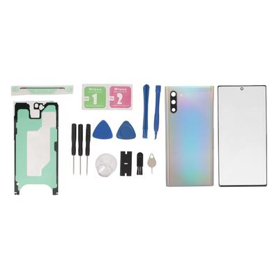Kit di riparazione vetro posteriore di ricambio vetro schermo anteriore per Samsung Galaxy Note 10 Colorato