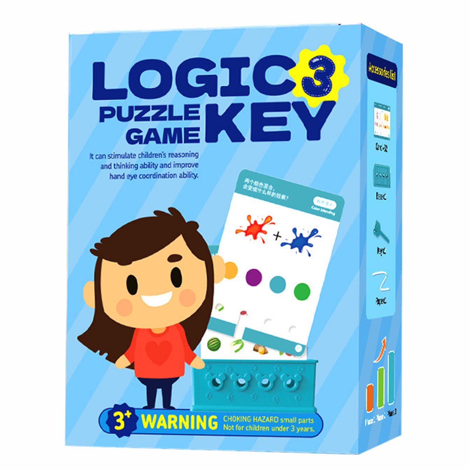 

English Educational Toy For 4 Year Olds Boosts Logic-Critical Thinking. Travel Activity For Kids