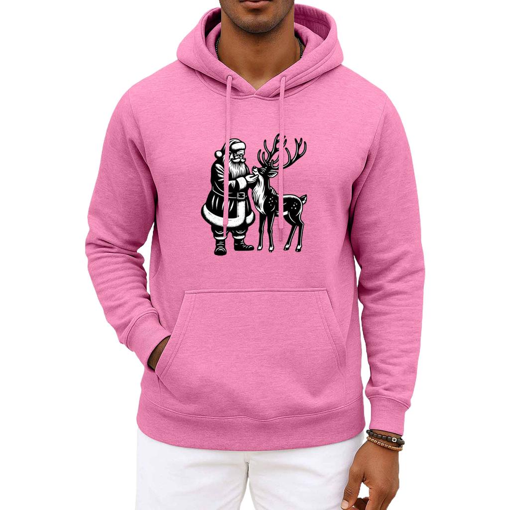 Men's  And  Women's  Christmas  Hooded Hood  Long Sleeves  Hoodie