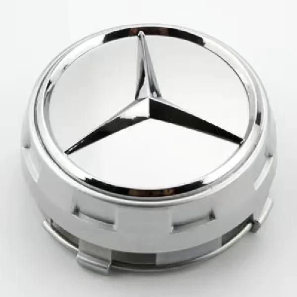 For Mercedes Benz 4pcs 75mm Black Red Raised Car Styling Wheel Center Cap Hub Covers Badge Car Accessories For Mercedes Benz AMG