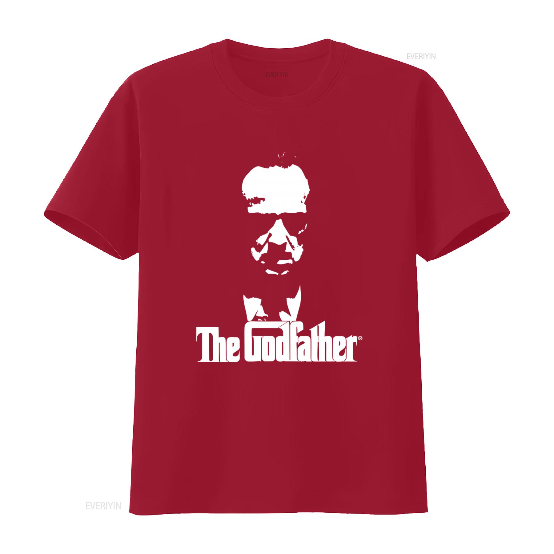 Officially Licensed The Godfather Shadow Mens T Shirt S XXL Sizes Stylish and Iconic Design vintage Washed Stretched Soft S